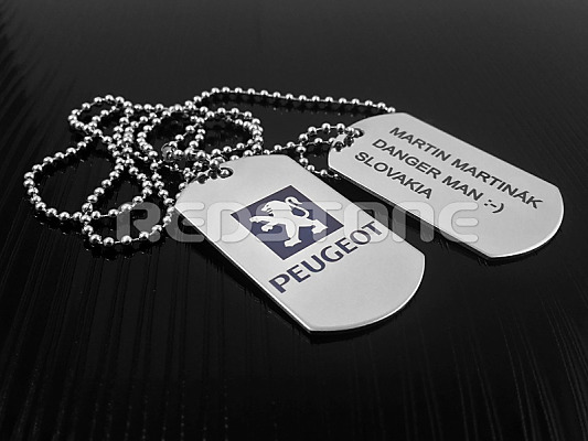 Vojenské známky PEUGEOT